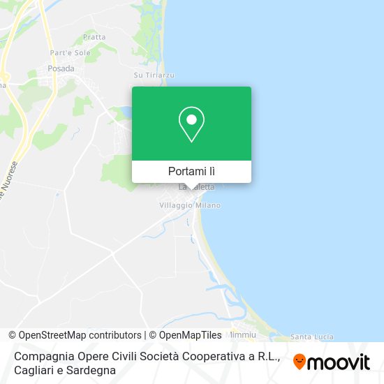 Mappa Compagnia Opere Civili Società Cooperativa a R.L.