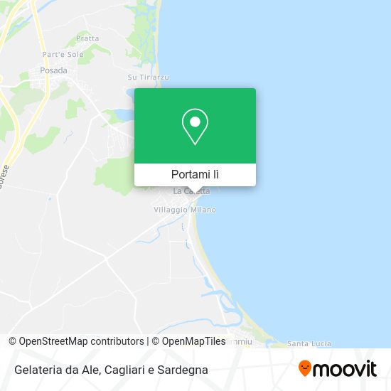 Mappa Gelateria da Ale