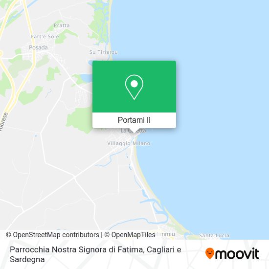 Mappa Parrocchia Nostra Signora di Fatima