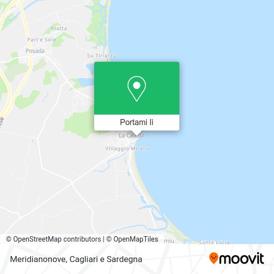 Mappa Meridianonove