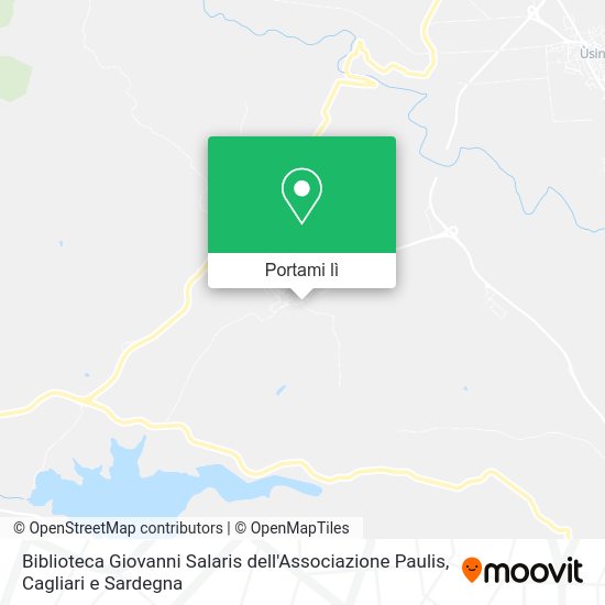 Mappa Biblioteca Giovanni Salaris dell'Associazione Paulis