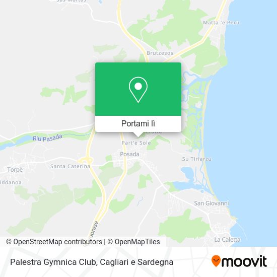 Mappa Palestra Gymnica Club