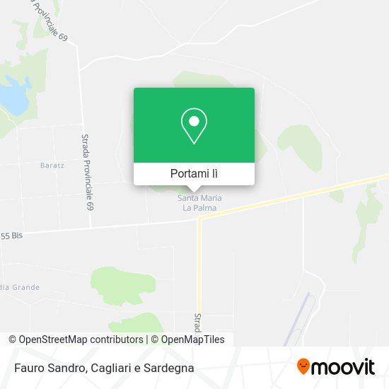 Mappa Fauro Sandro