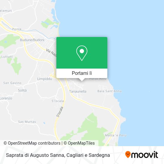Mappa Saprata di Augusto Sanna