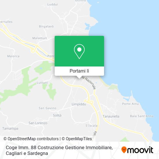 Mappa Coge Imm. 88 Costruzione Gestione Immobiliare