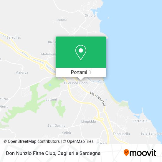 Mappa Don Nunzio Fitne Club