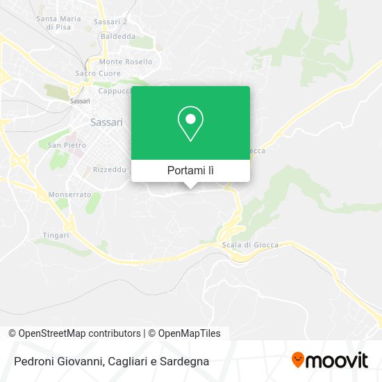 Mappa Pedroni Giovanni