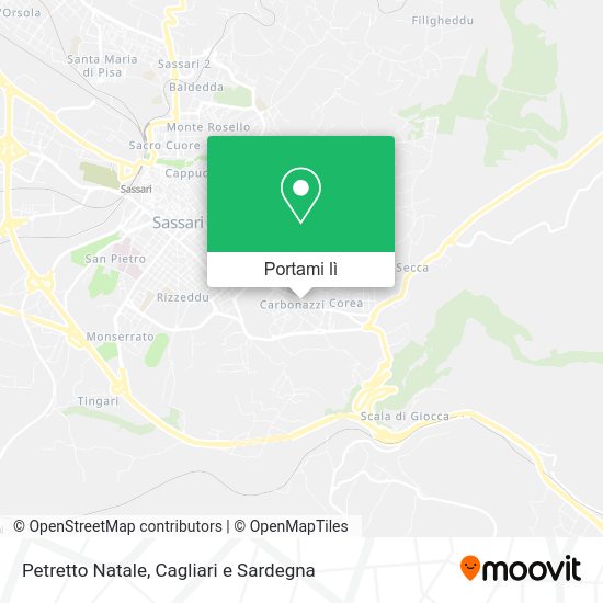 Mappa Petretto Natale