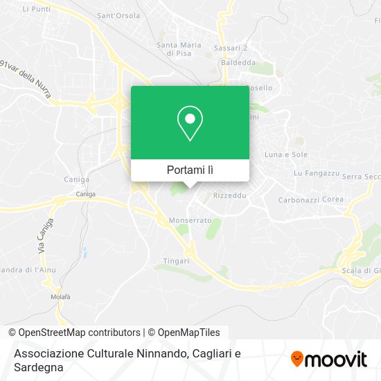 Mappa Associazione Culturale Ninnando