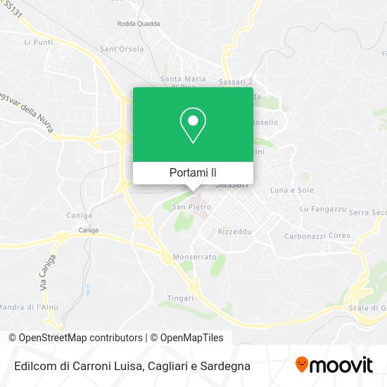 Mappa Edilcom di Carroni Luisa