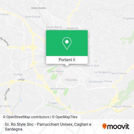 Mappa Gi. Ro Style Snc - Parrucchieri Unisex