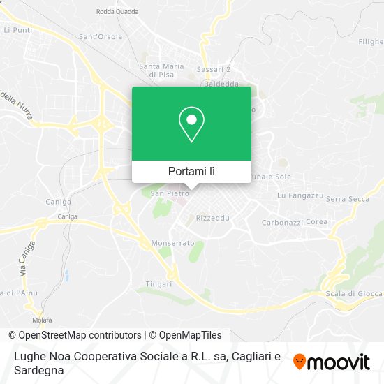 Mappa Lughe Noa Cooperativa Sociale a R.L. sa