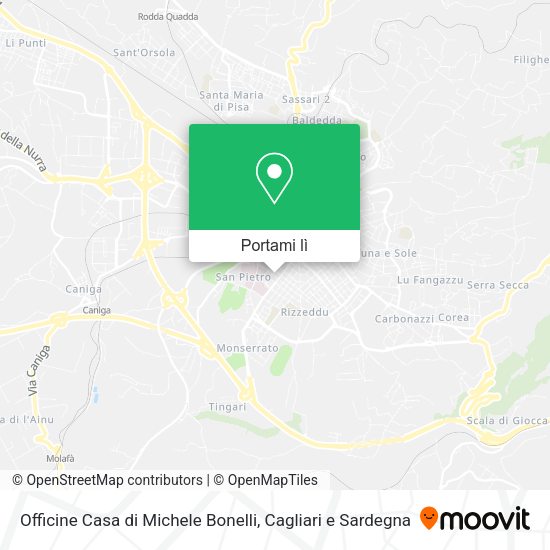 Mappa Officine Casa di Michele Bonelli