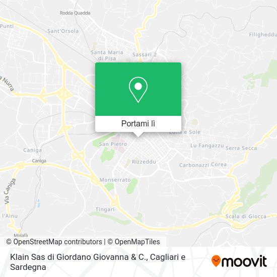 Mappa Klain Sas di Giordano Giovanna & C.