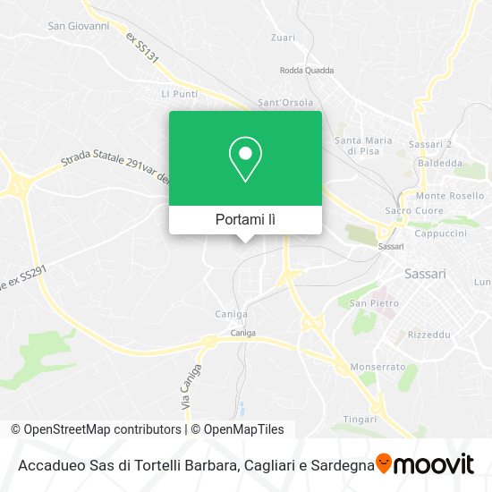 Mappa Accadueo Sas di Tortelli Barbara