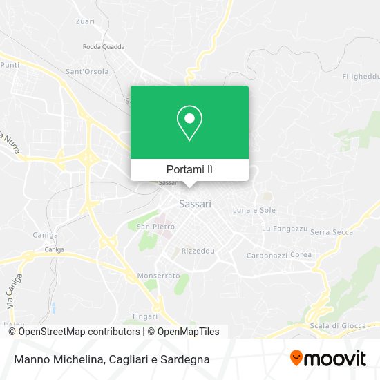 Mappa Manno Michelina