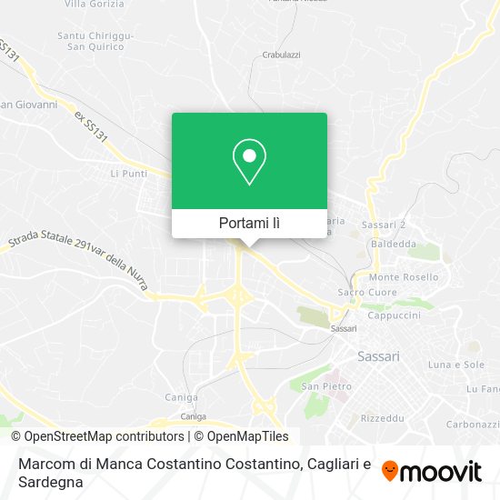 Mappa Marcom di Manca Costantino Costantino