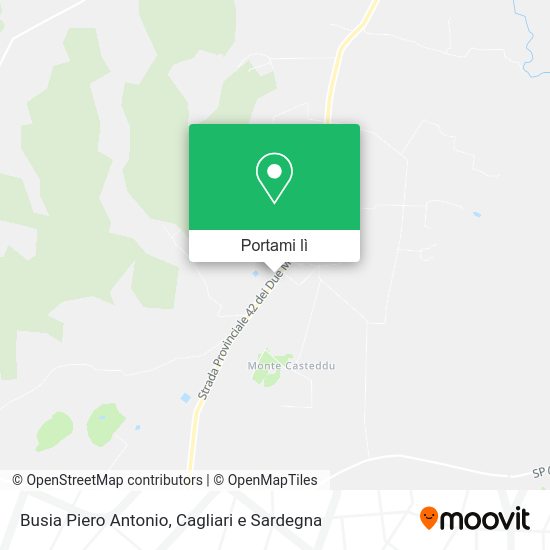 Mappa Busia Piero Antonio