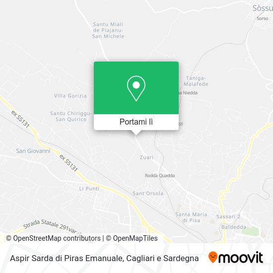 Mappa Aspir Sarda di Piras Emanuale