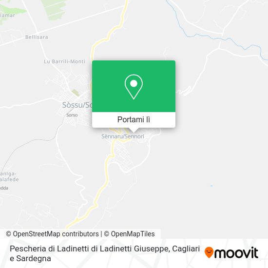 Mappa Pescheria di Ladinetti di Ladinetti Giuseppe