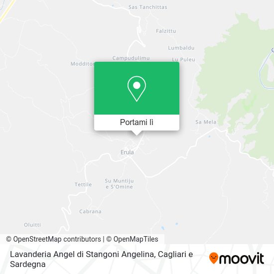 Mappa Lavanderia Angel di Stangoni Angelina