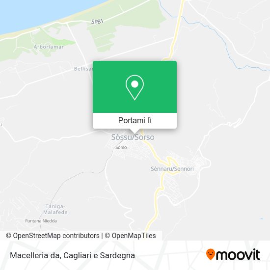 Mappa Macelleria da