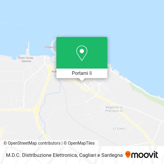 Mappa M.D.C. Distribuzione Elettronica