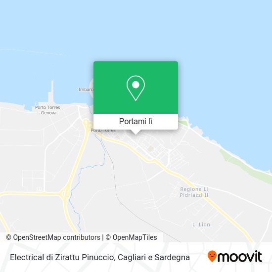 Mappa Electrical di Zirattu Pinuccio