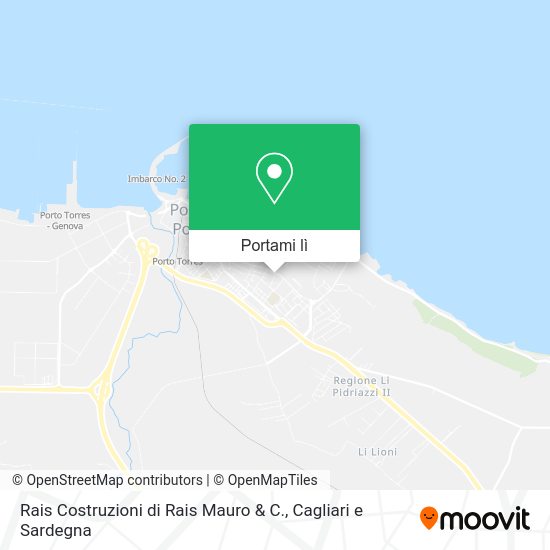 Mappa Rais Costruzioni di Rais Mauro & C.