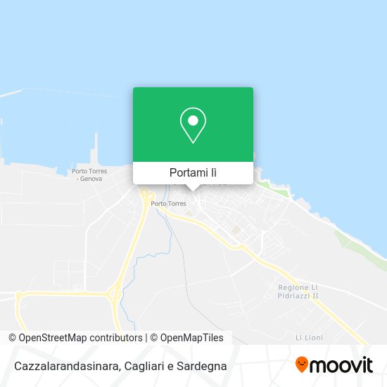 Mappa Cazzalarandasinara