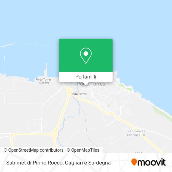 Mappa Sabimet di Pirino Rocco