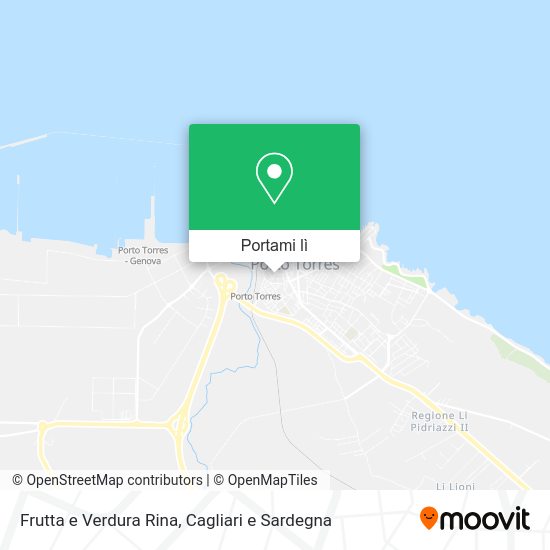 Mappa Frutta e Verdura Rina