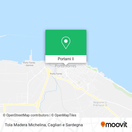 Mappa Tola Madera Michelina