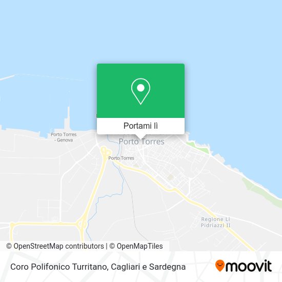 Mappa Coro Polifonico Turritano