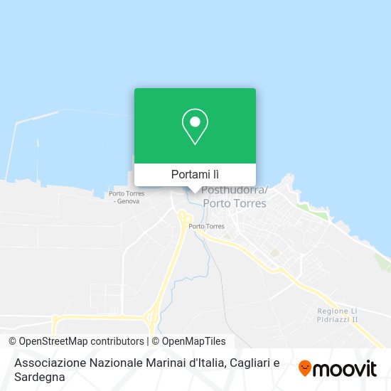 Mappa Associazione Nazionale Marinai d'Italia