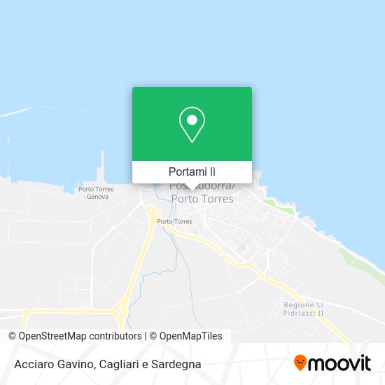 Mappa Acciaro Gavino