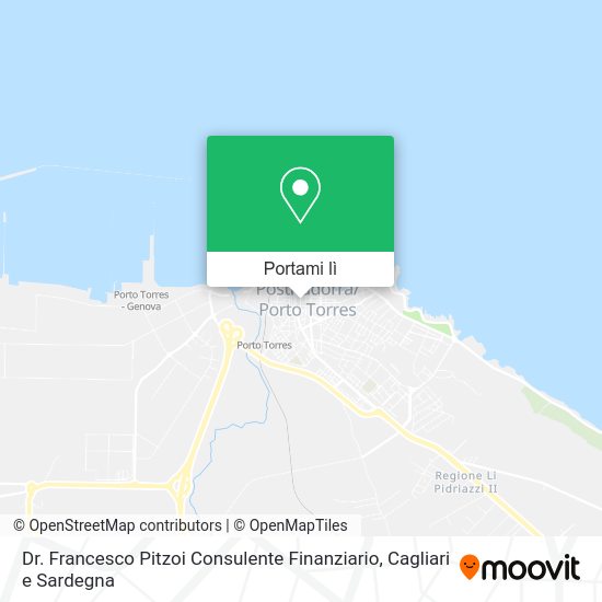 Mappa Dr. Francesco Pitzoi Consulente Finanziario