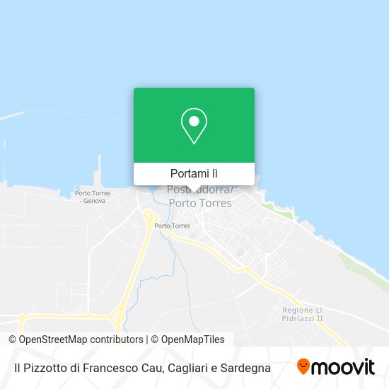 Mappa Il Pizzotto di Francesco Cau