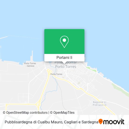 Mappa Pubblisardegna di Cualbu Mauro