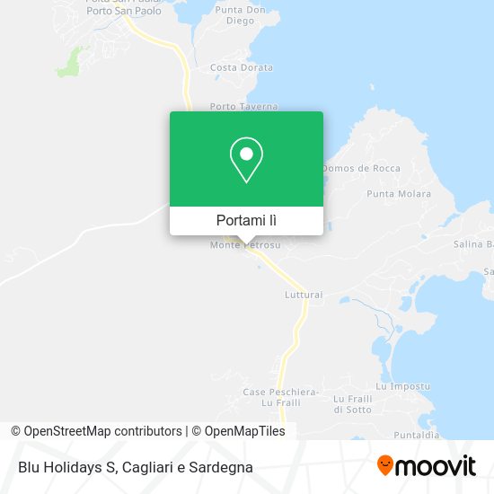 Mappa Blu Holidays S