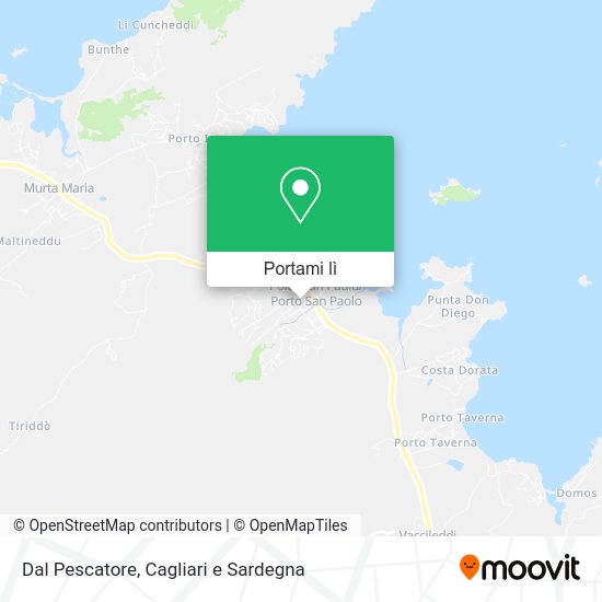 Mappa Dal Pescatore