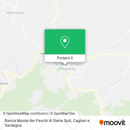 Mappa Banca Monte dei Paschi di Siena SpA