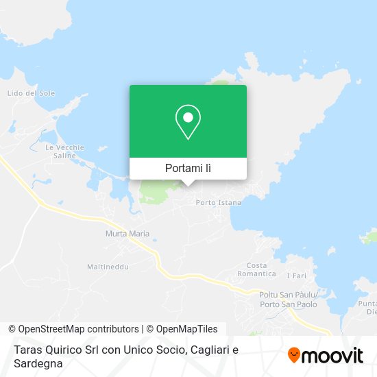 Mappa Taras Quirico Srl con Unico Socio