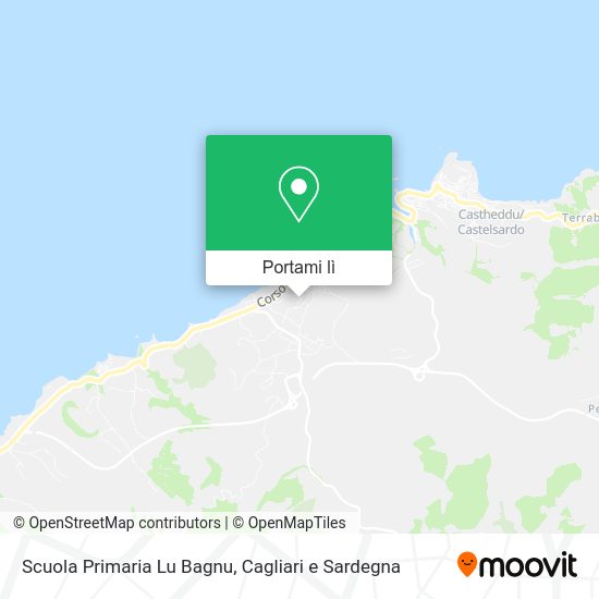 Mappa Scuola Primaria Lu Bagnu