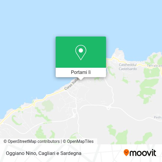 Mappa Oggiano Nino
