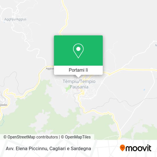 Mappa Avv. Elena Piccinnu