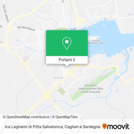 Mappa Ica Legnami di Pitta Salvatorica