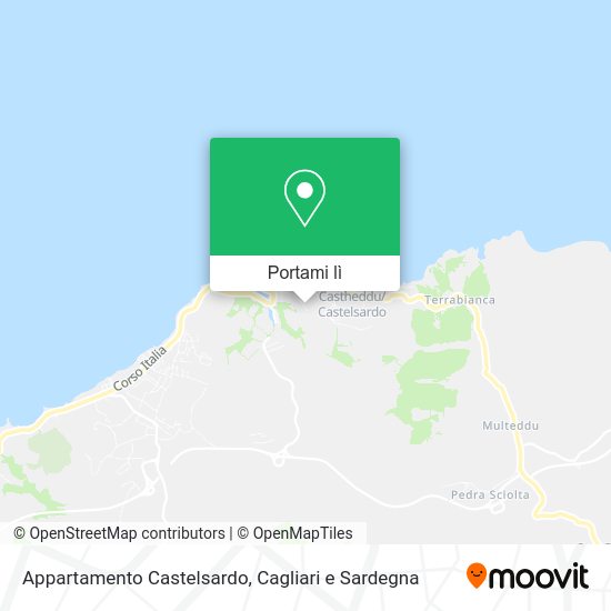 Mappa Appartamento Castelsardo