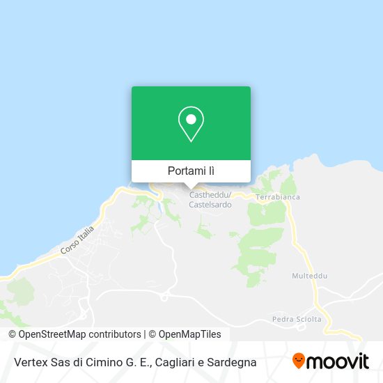 Mappa Vertex Sas di Cimino G. E.