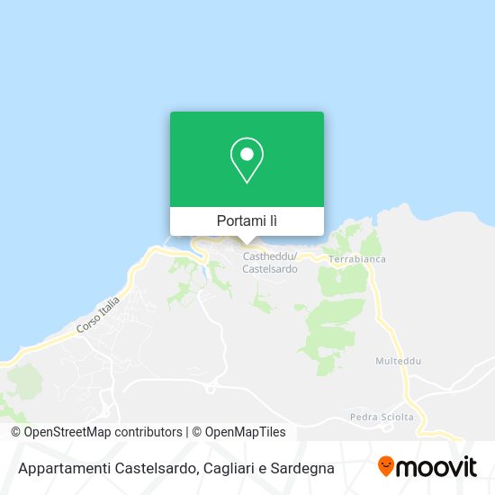 Mappa Appartamenti Castelsardo